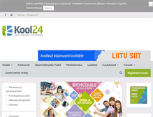 Tablet Screenshot of kool24.ee